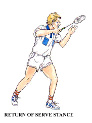 Return of Serve Stance
