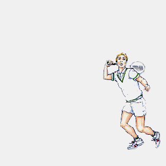 Amimation of Various Badminton Strokes